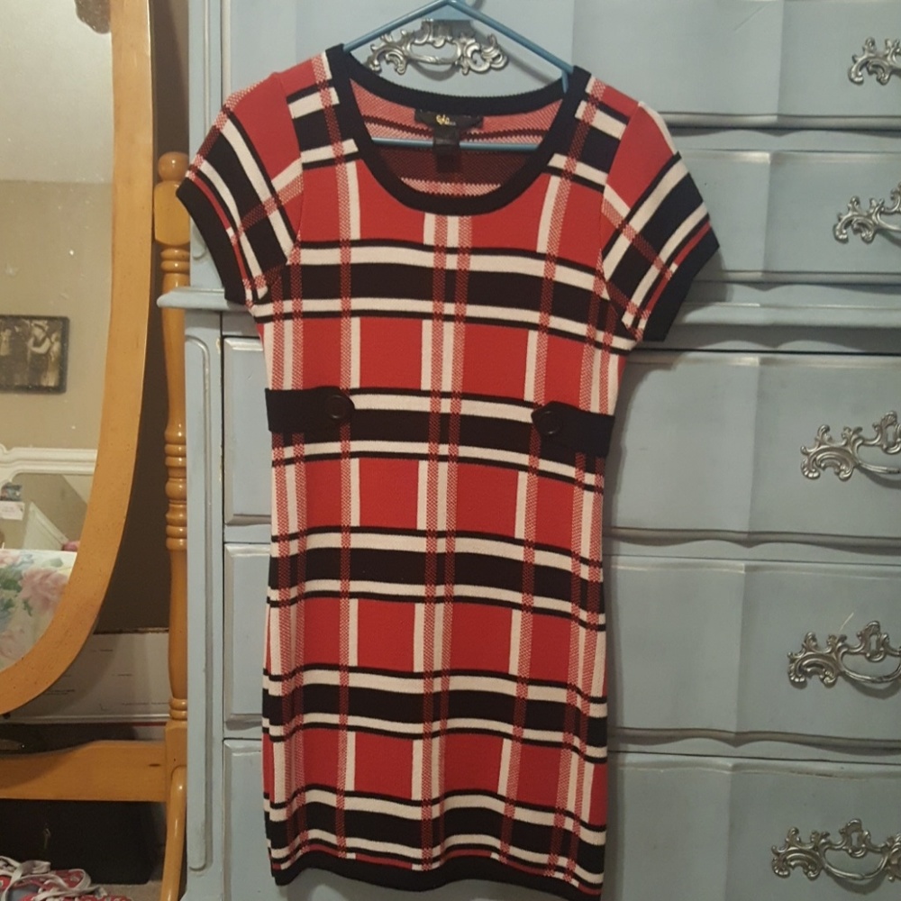 Juniors size 14 plaid dress